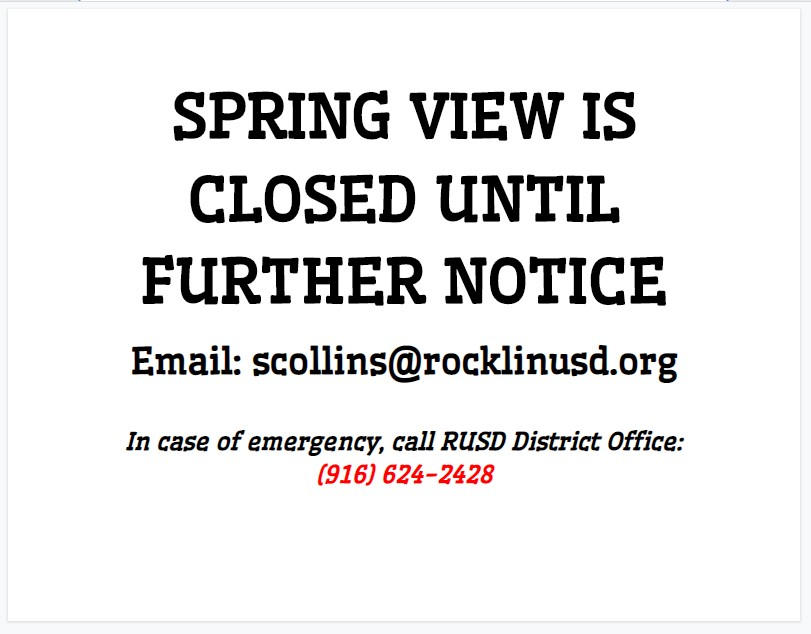 Home spring view middle school